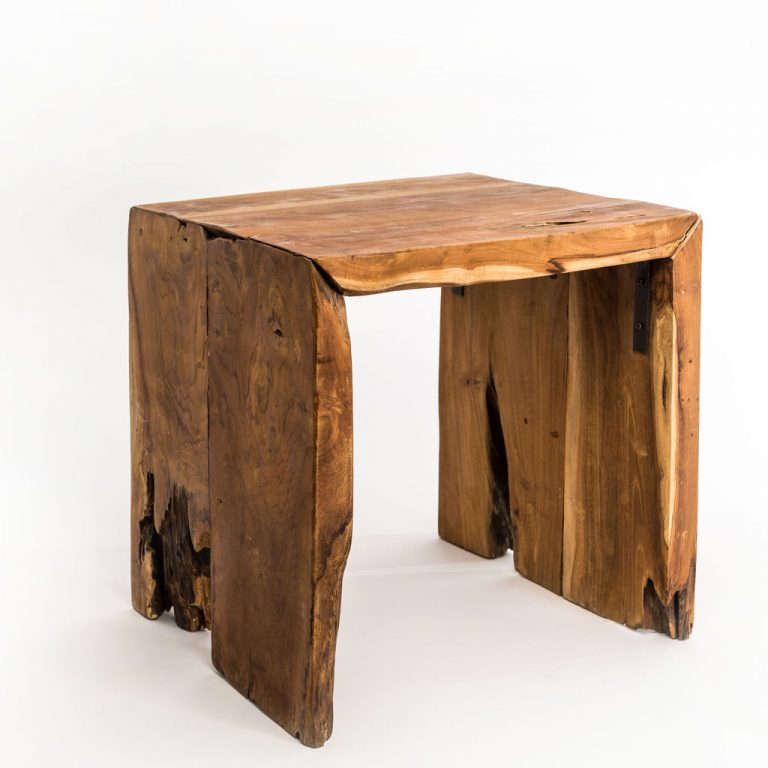 Square Wood End Tables