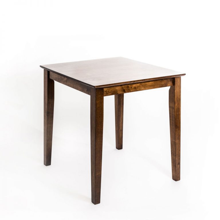 Square Mahogany Low Coctail Table