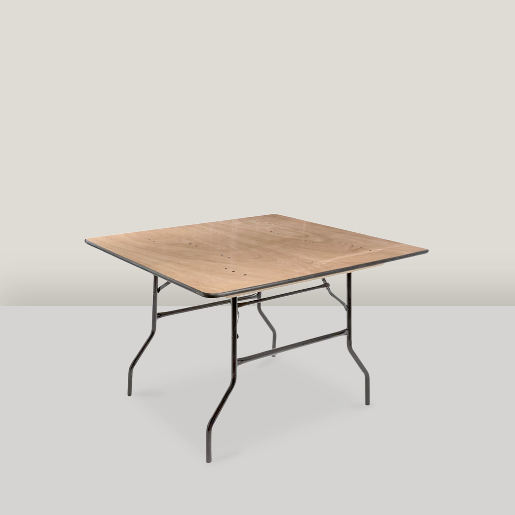 48"x48" Square Folding Table