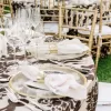 Hammered Gold Napkin Ring - Image 2