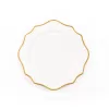 Kensington 12.5" Gold Rim Charger