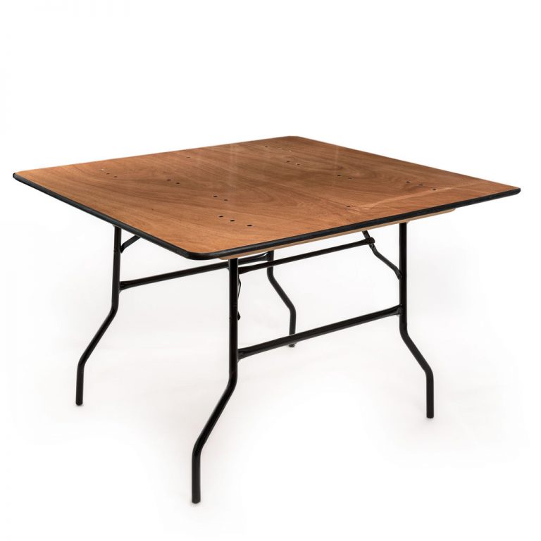 4'x4' Square Folding Table