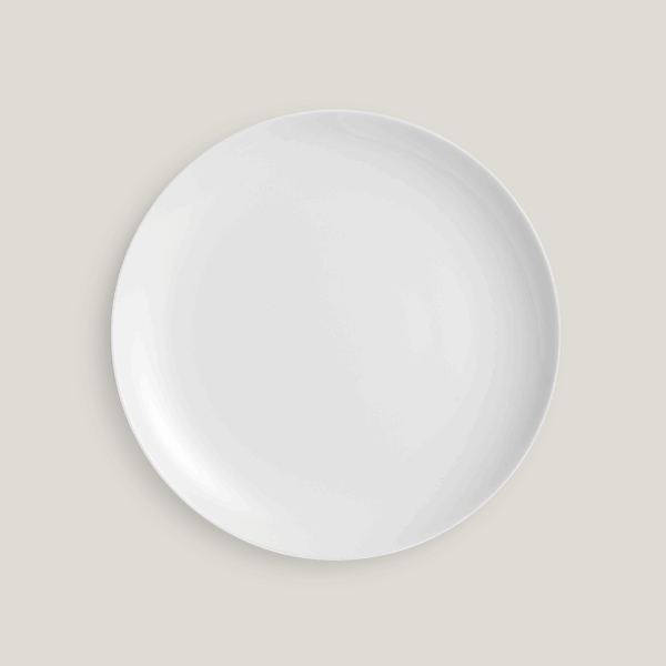 Avri 12" White Coupe Charger