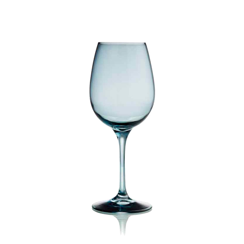 1922 Small Stemless Wine Glass - Ice Blue – Blenko Glass Company