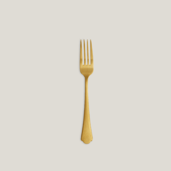 Grayson Gold Brushed Salad/Dessert Fork