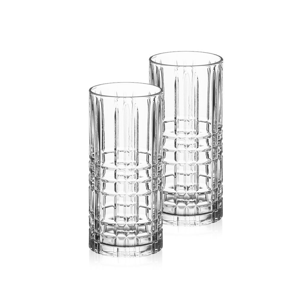 Bella Etched Highball Glass - 13 oz.