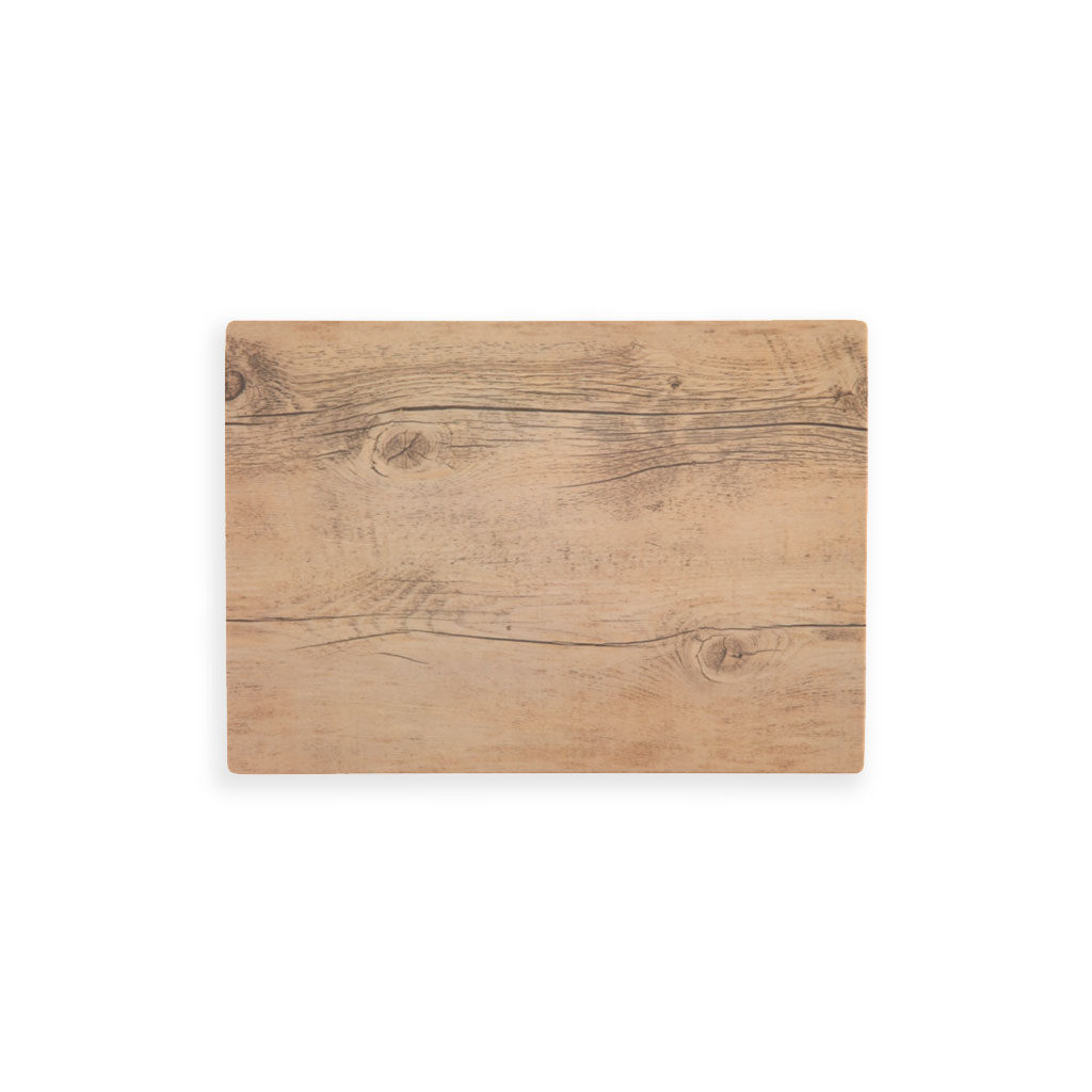 Melamine "Wood" Serving Tray - 14x10"