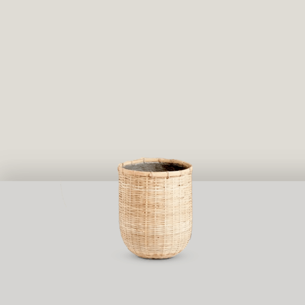 Small Bamboo Cylinder Pot