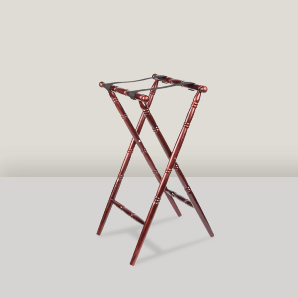 Folding Turned Leg Tray Stand
