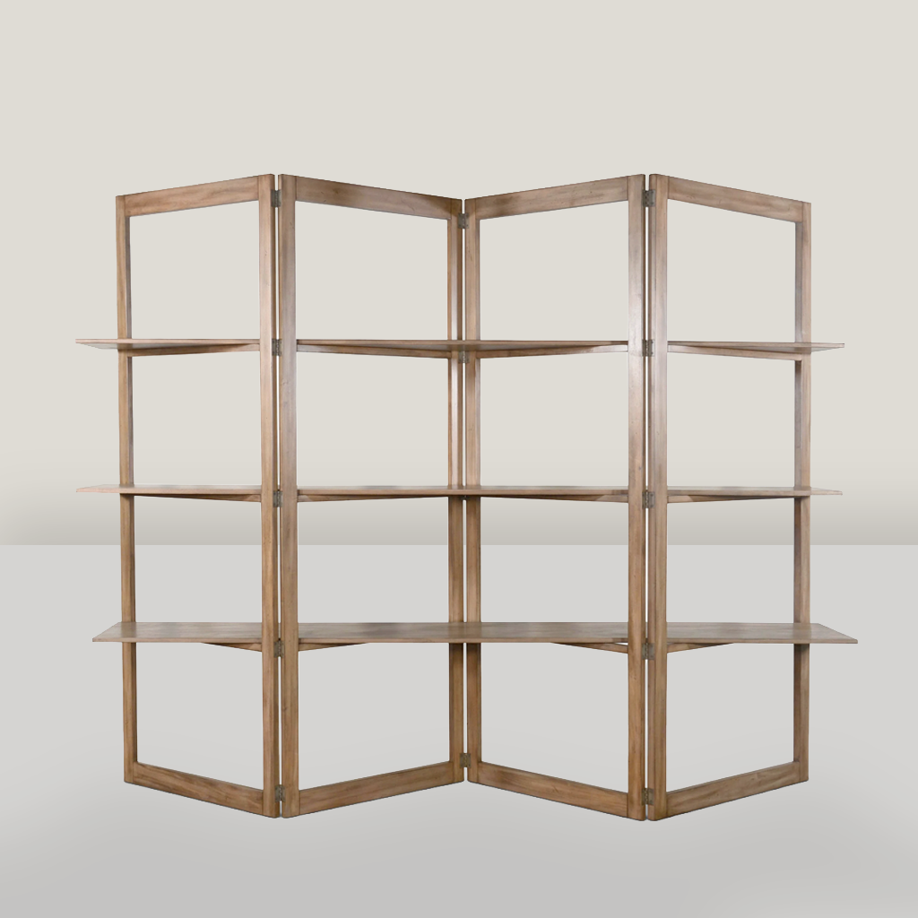 Calloway Chevron Bookcase