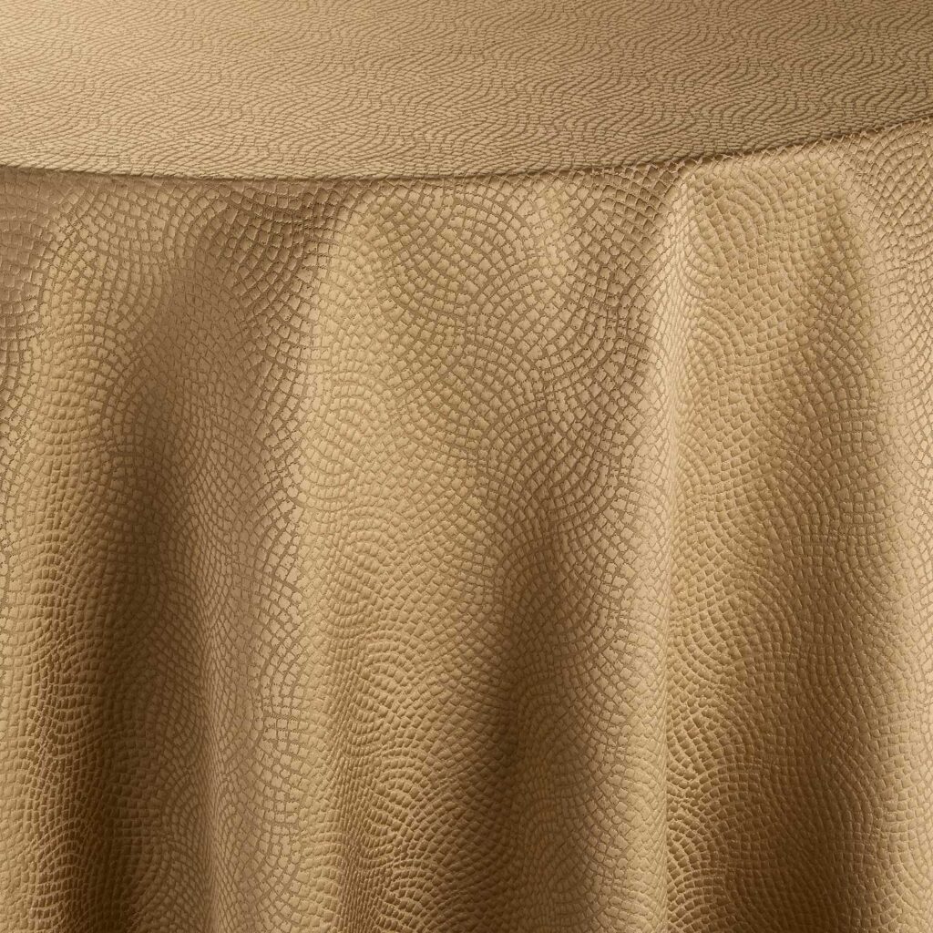 108" x 156" Mosaic Goldenrod Table Linen