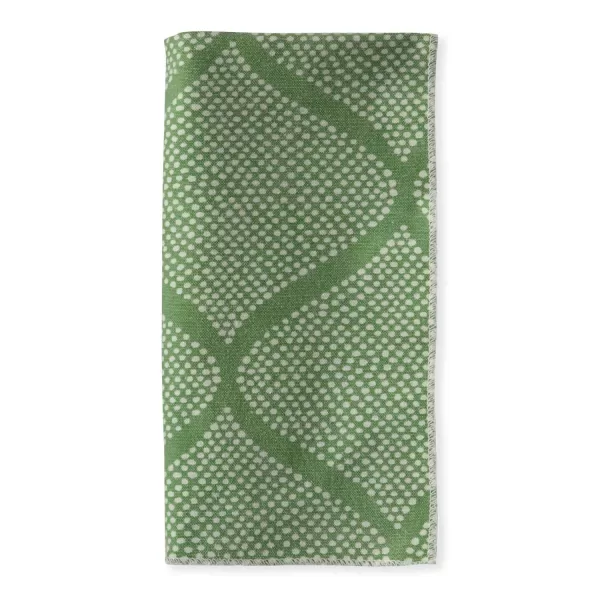 Iris Green Napkin