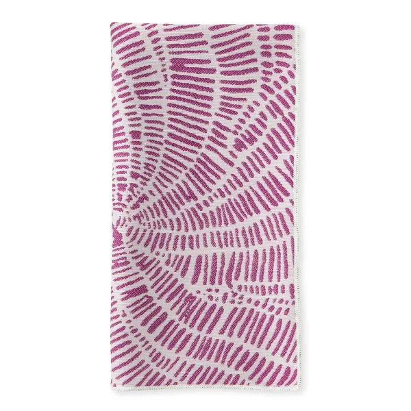 Magenta Pinwheel Napkin