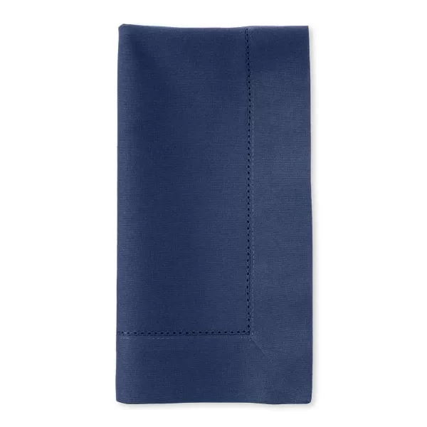 Navy Classic Hemstitch Napkin