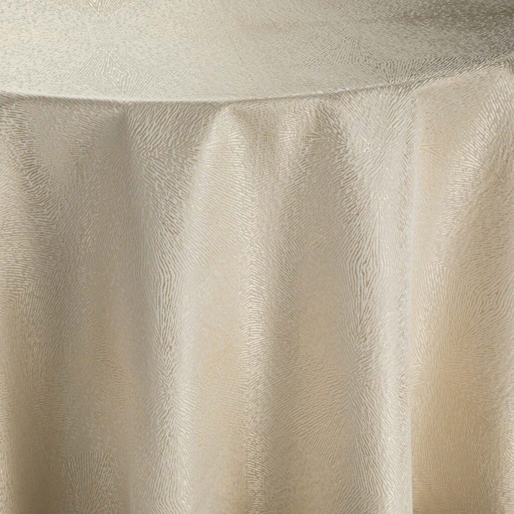108" x 156" Sante Champagne Table Linen