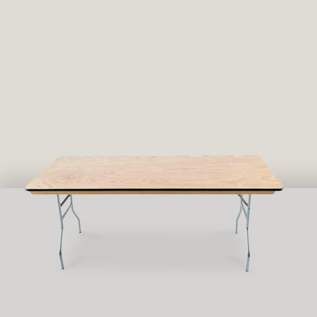 8'x30" Folding Banquet Table