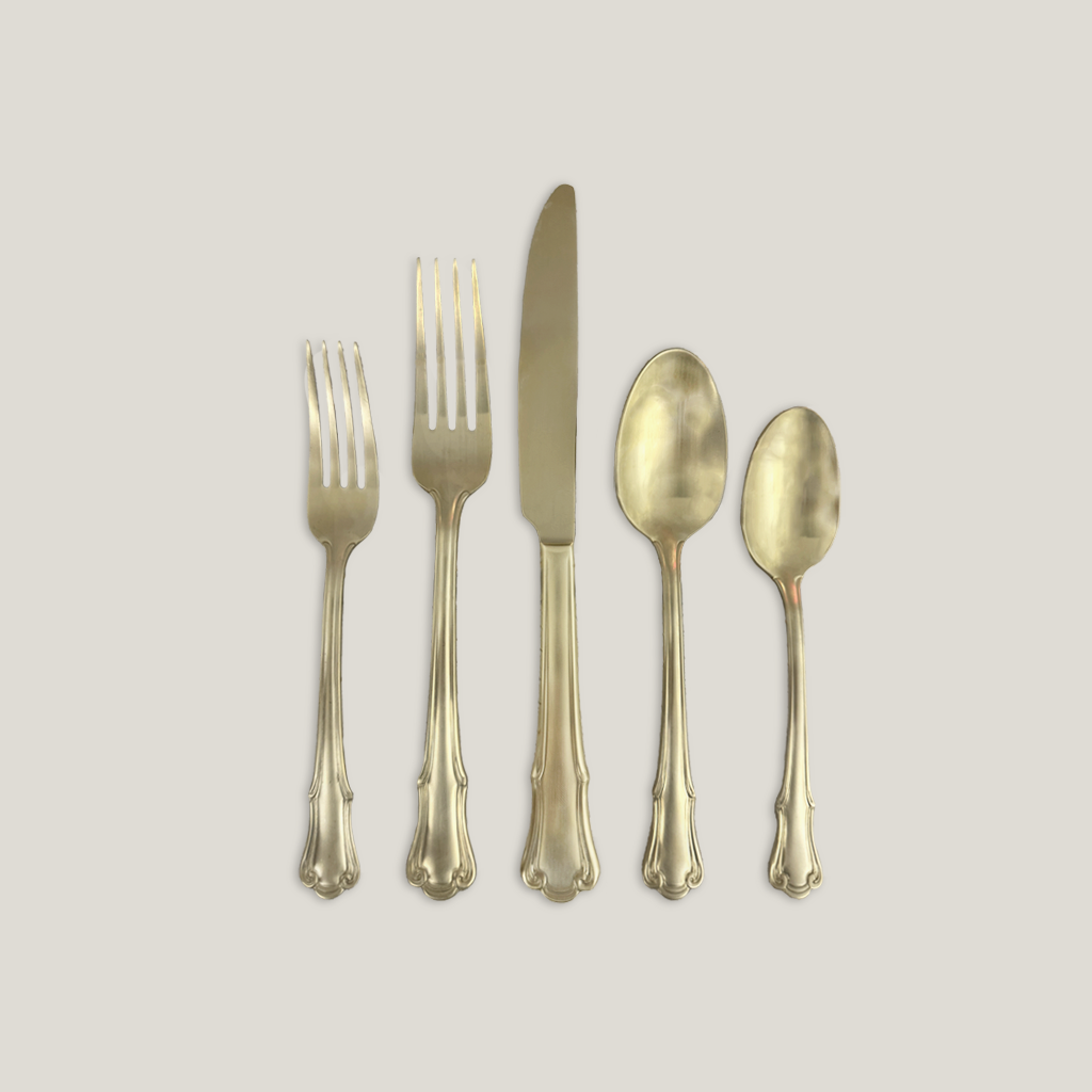 Banks Champagne Gold Flatware Collection