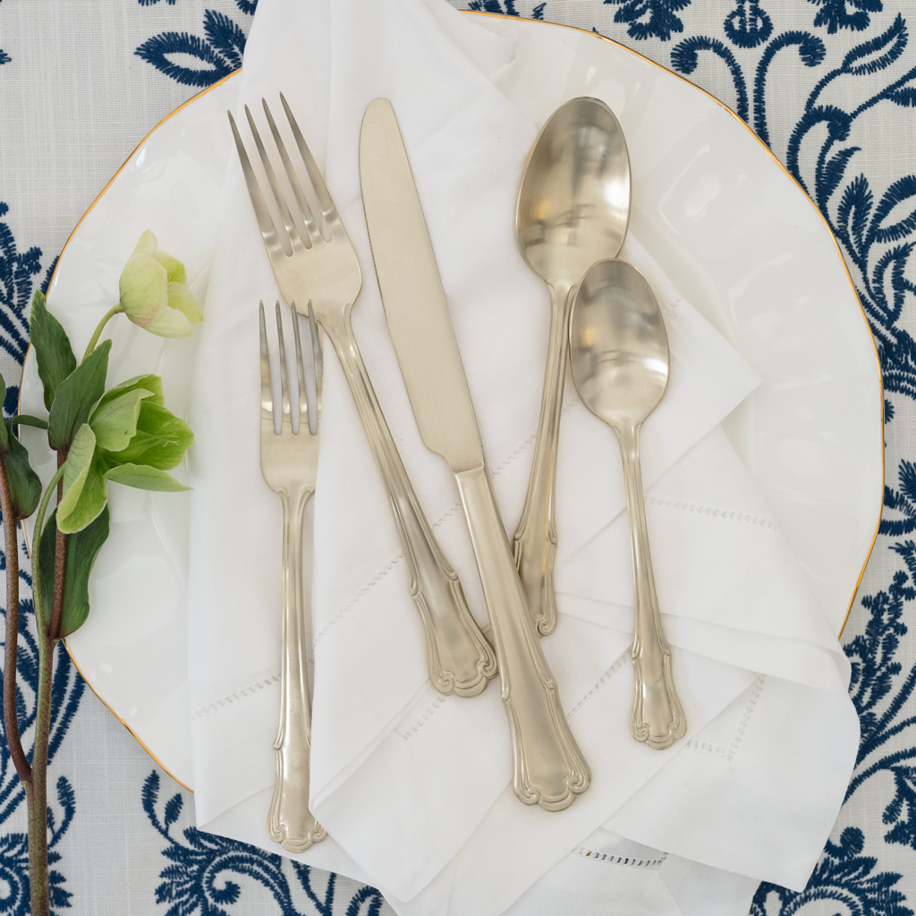 Banks Champagne Gold Flatware Collection - Image 2