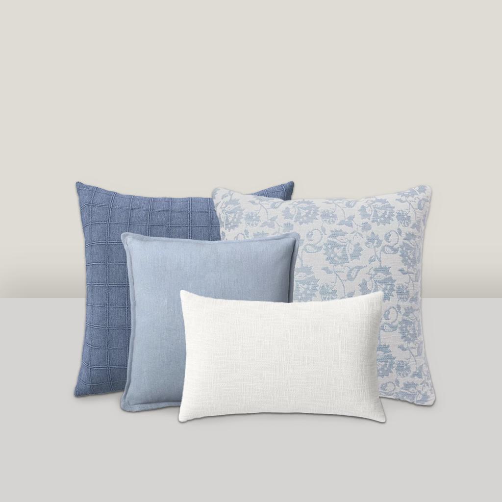 Nova Blue Pillow Package