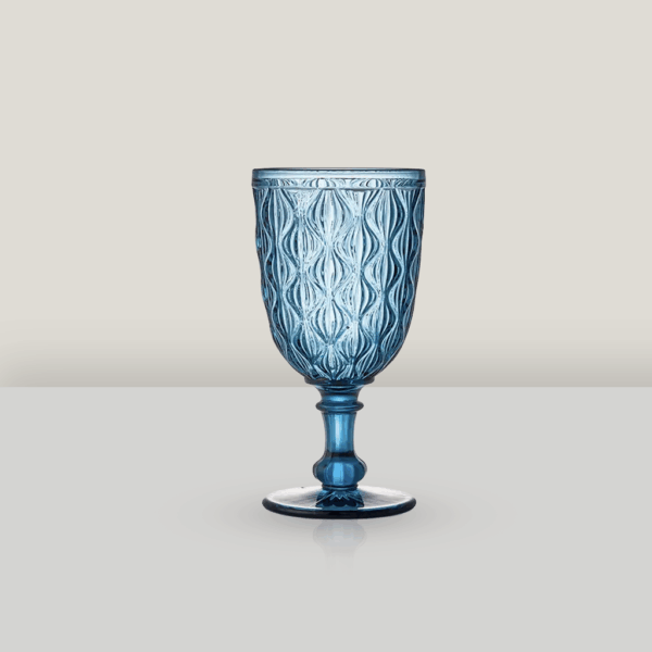 Mabel Indigo Water Goblet