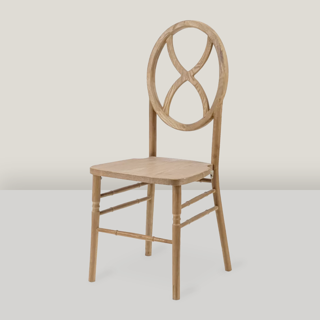 Tinted Raw Sand Glass Chair