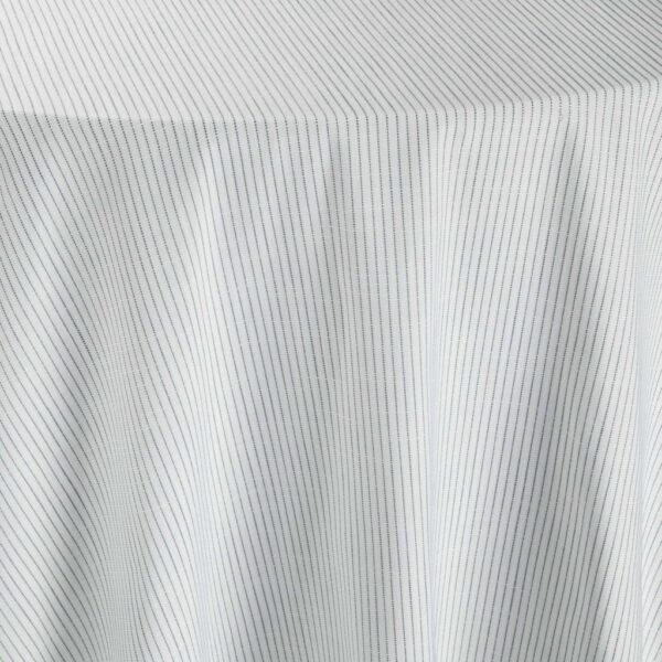 Ticking Slate Table Linen