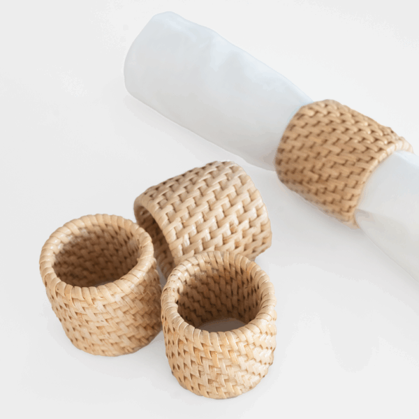 Wheat Rattan Napkin Ring