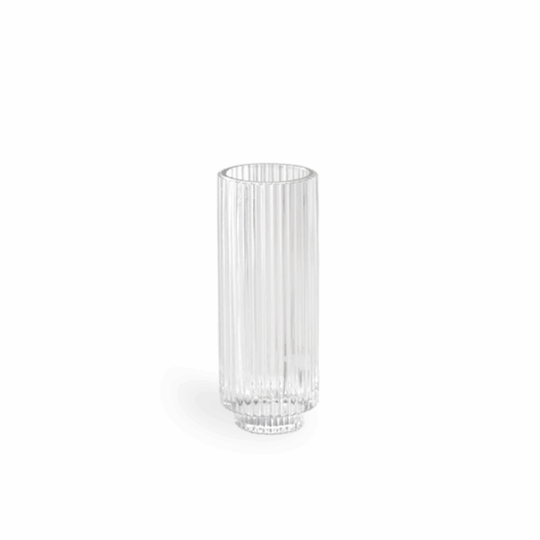 Pleated 6.25" Votive Holder