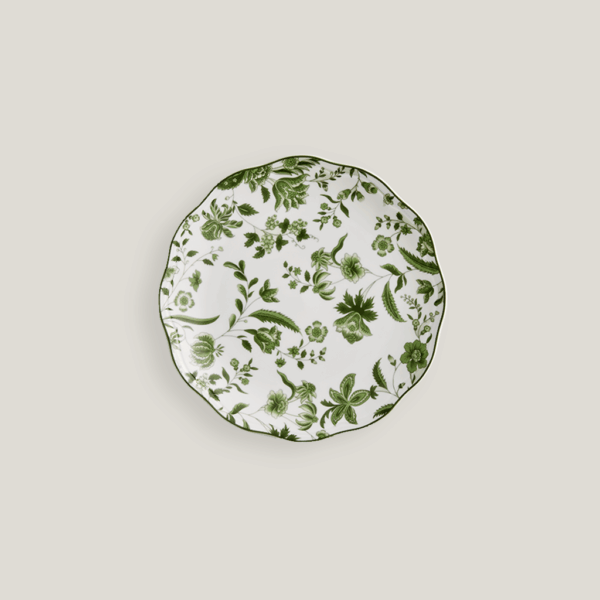 Adeline 8.25" Fern Scalloped Salad Plate