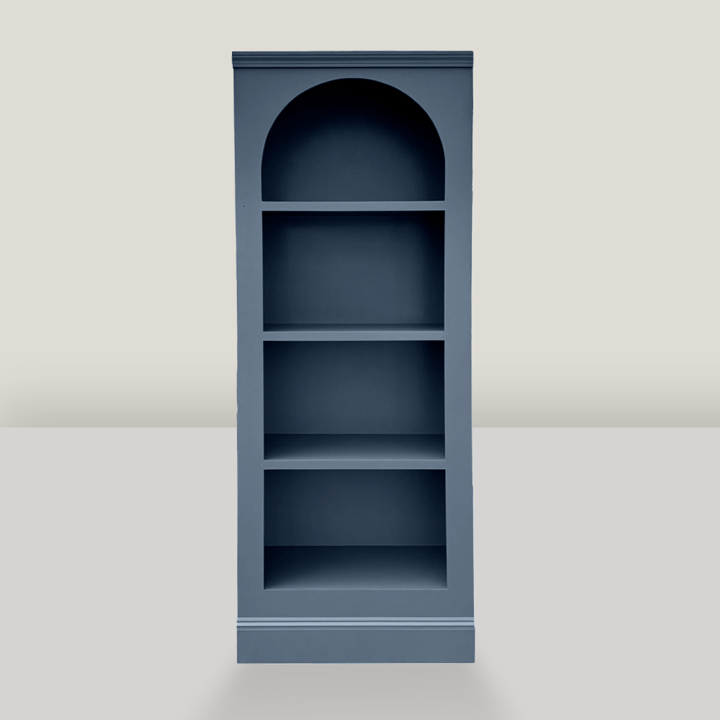 Braxton 8' Slate Bookcase
