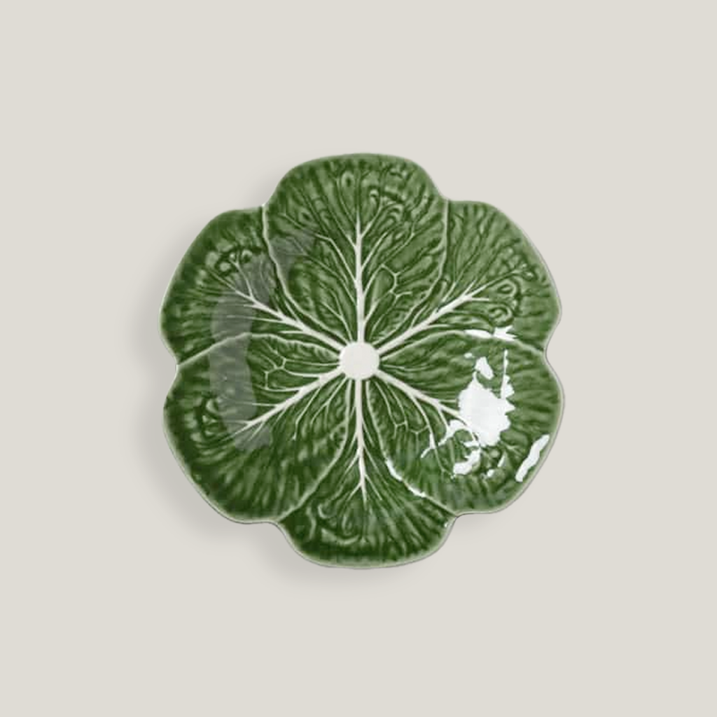 Spade 10.5" Cabbage Leaf Dinner Plate