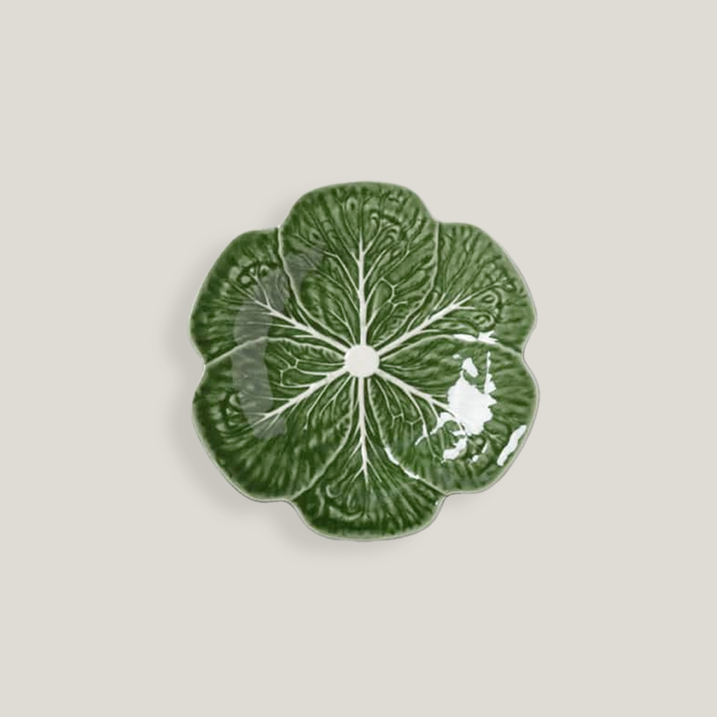 Spade 8.5" Cabbage Leaf Salad Plate