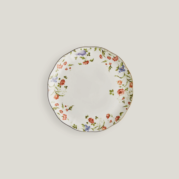 Cora 8.25" Scalloped Salad Plate