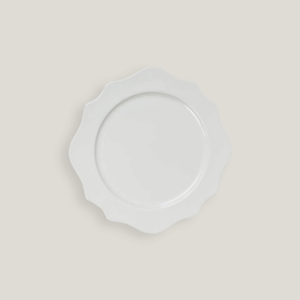 Kensington White 8" Salad Plate