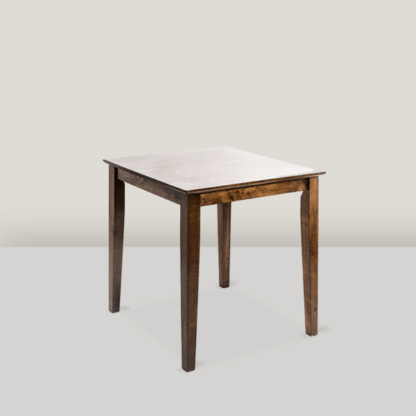 Mahogany 30" High Square Cocktail Table