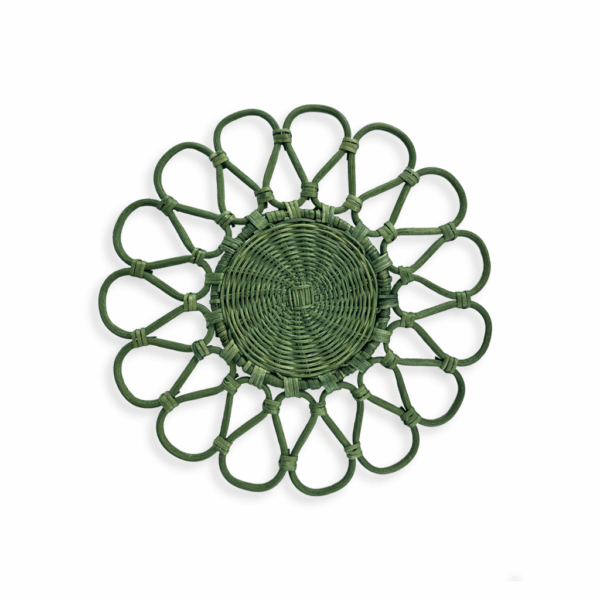 Maren Moss 13" Woven Charger