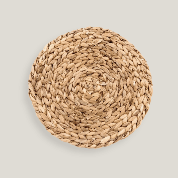Natural 14" Woven Braided Charger
