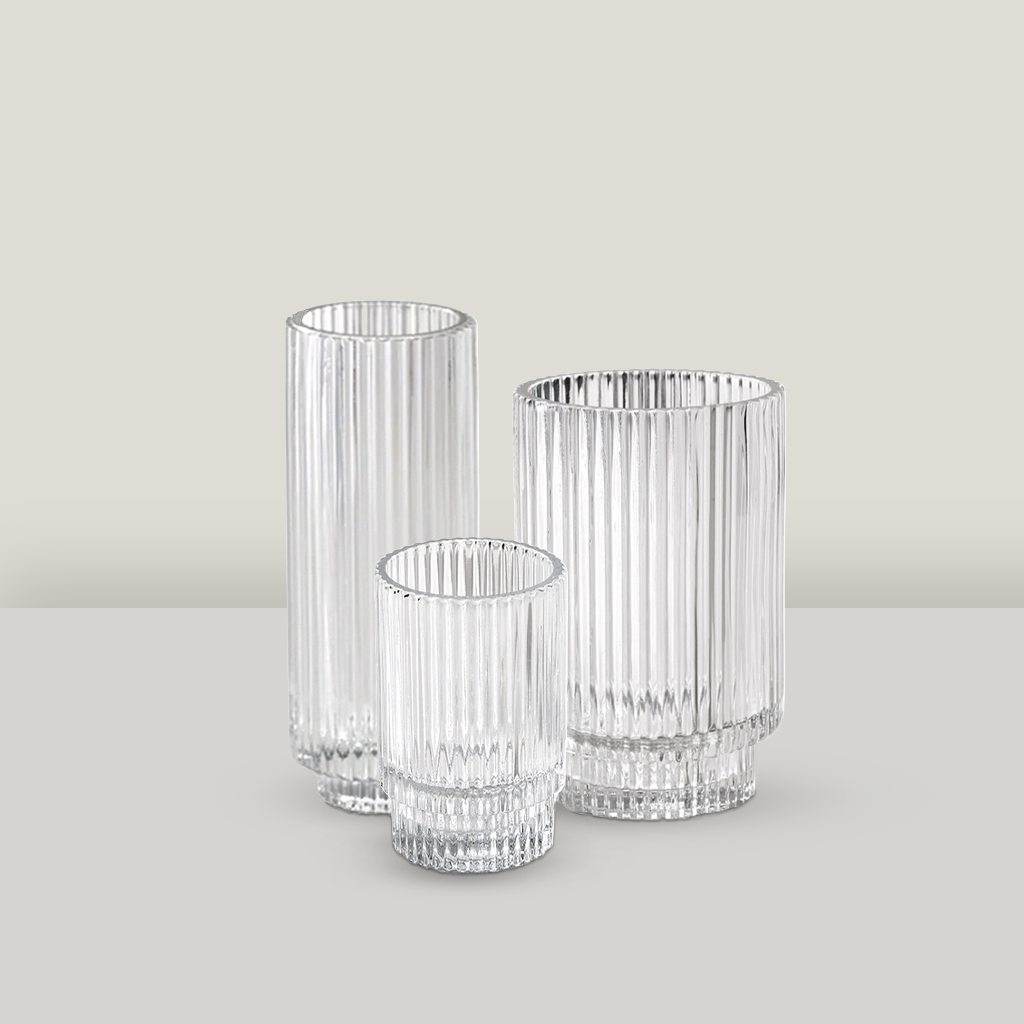 Pleated Votive Holders