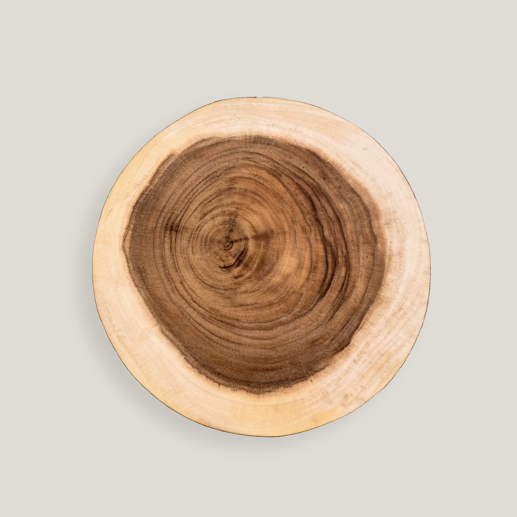 Rustic 13" Wood Charger