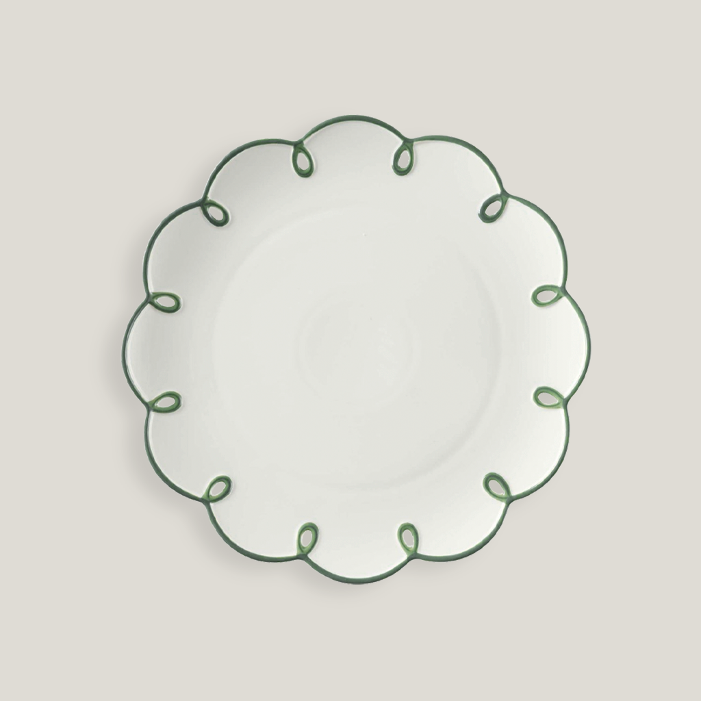 Sutton 13" Green Loop Charger