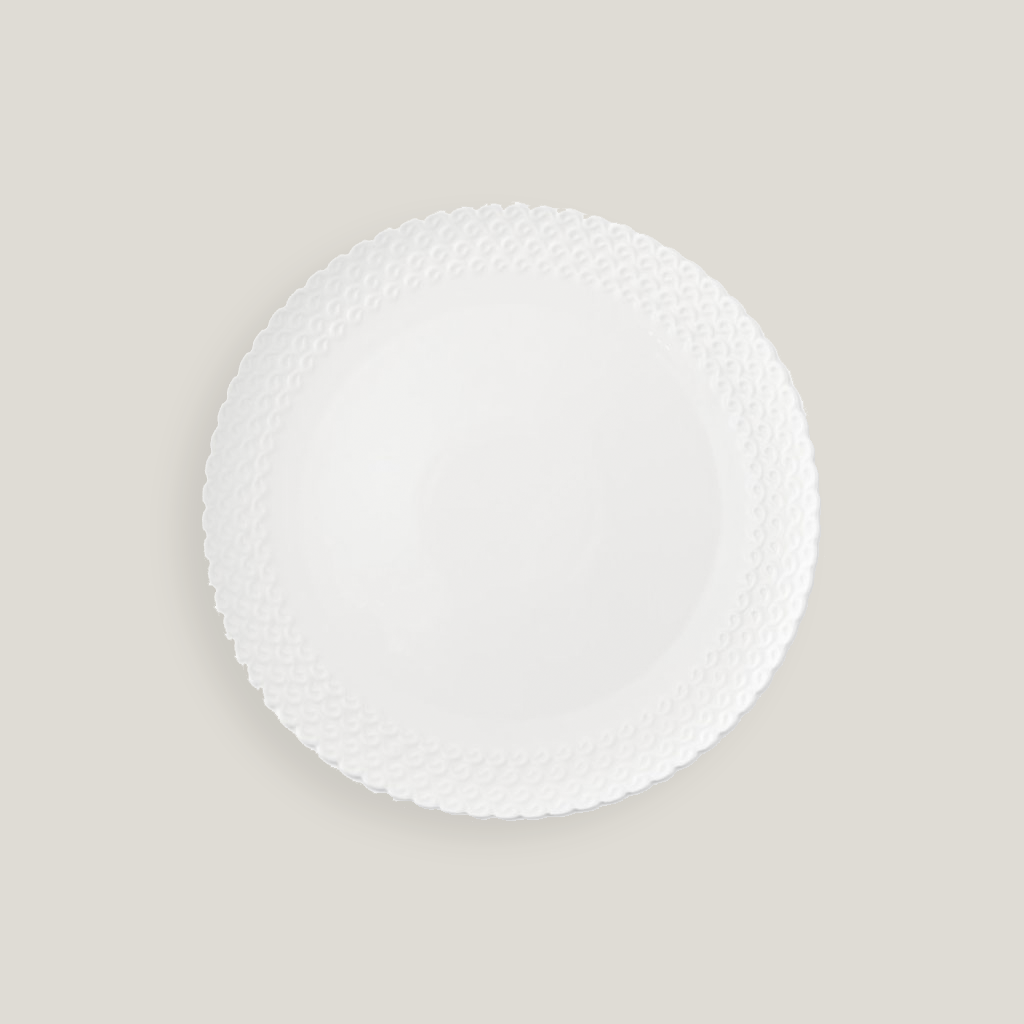 Victoria 10.25" Scalloped Dinner Plate