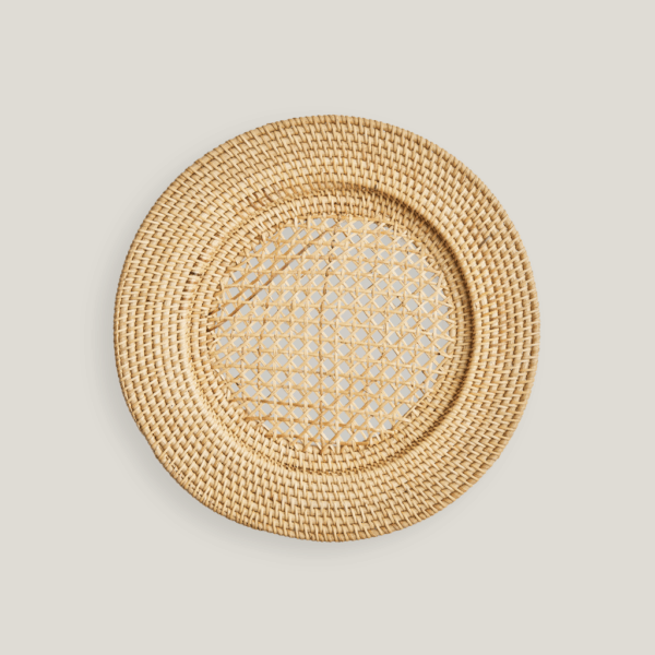 Wheat 13″ Rattan Charger