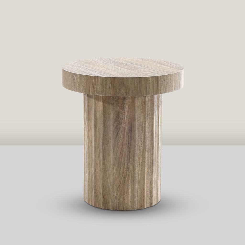Atlee Wood Side Table