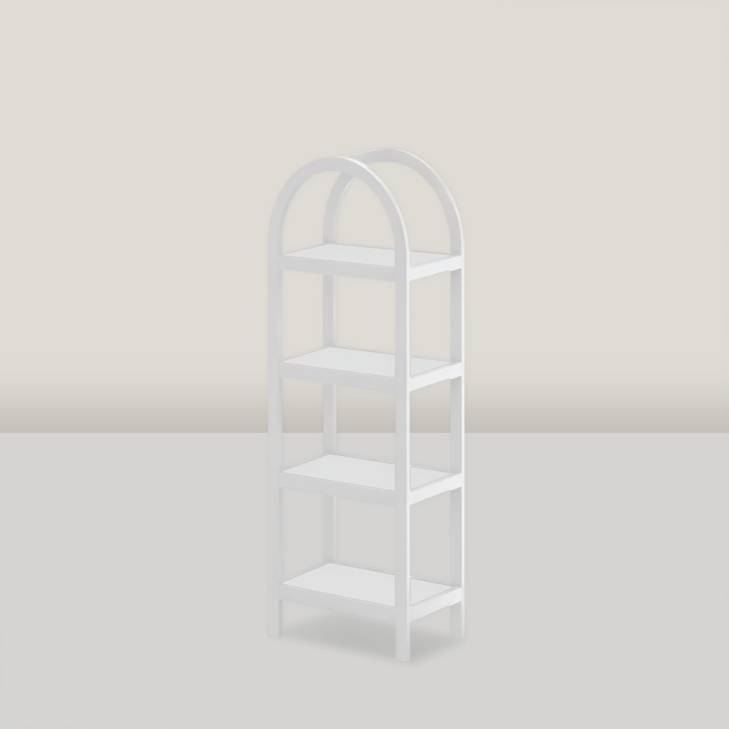 Reece 66"H White Arch Wing