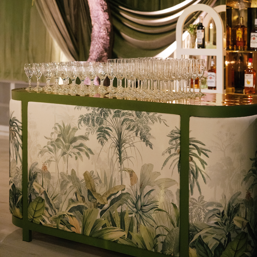 Reece 6' Acrylic Bar in Moss (customizable) - Image 2