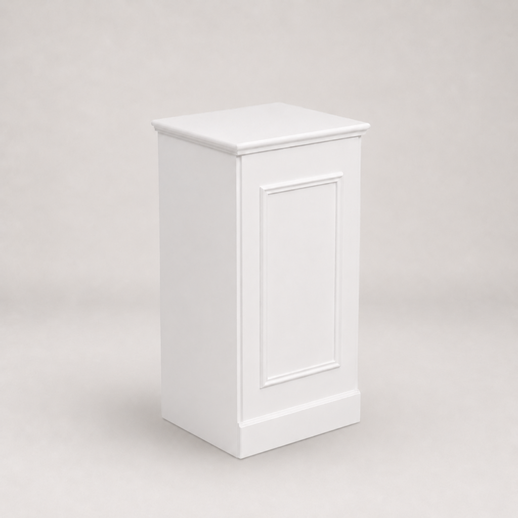 Kipton 24"x24" White Pedestal