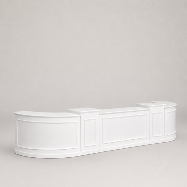 Kipton White Modular Bar