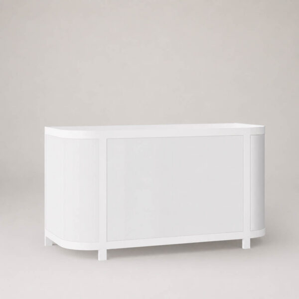 Reece 6' Acrylic Bar in White (customizable)