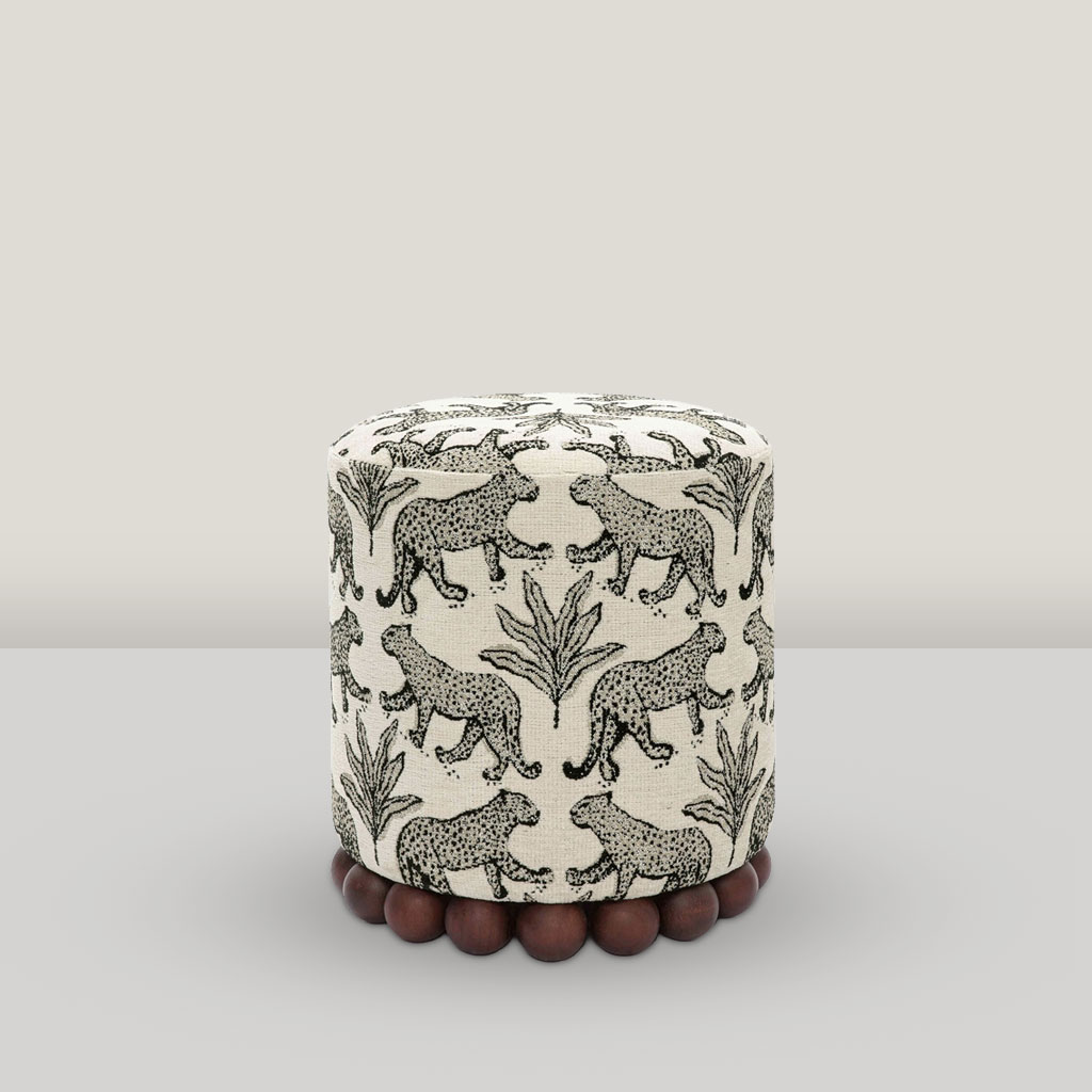 Mara Taupe Ottoman