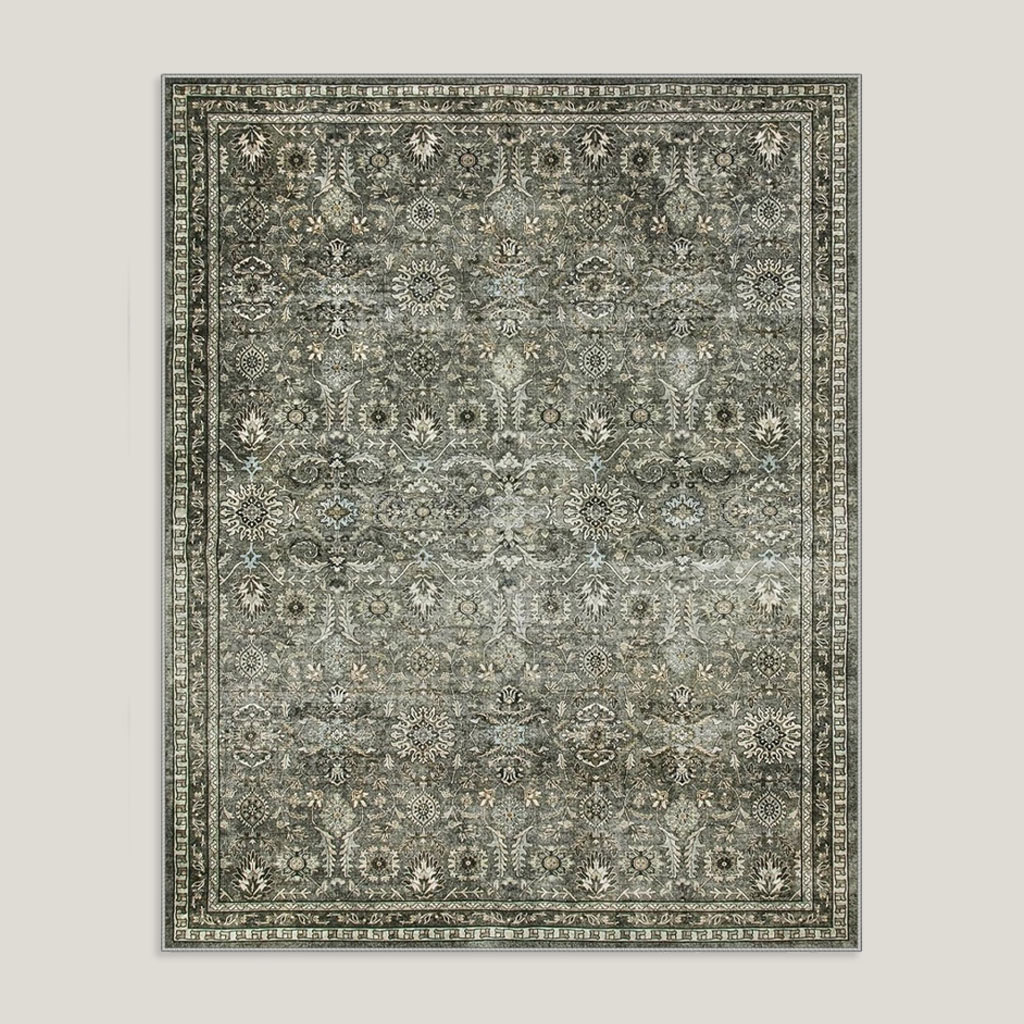 8' x 10' Vera Dark Olive Rug
